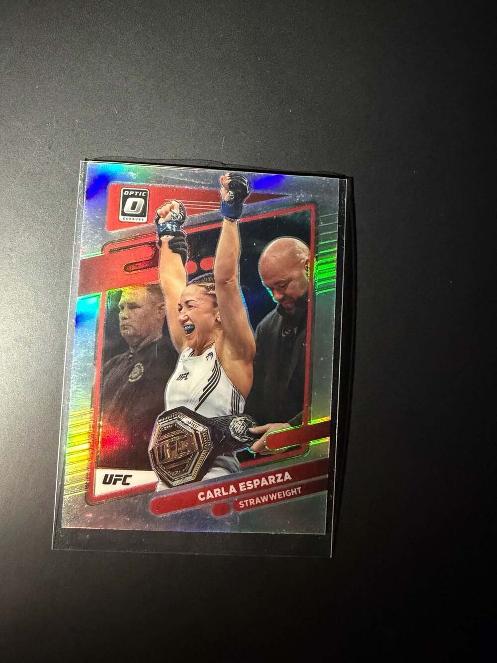 2022 Panini Donruss Optic UFC Carla Esparza #1 Holo Silver Prizm